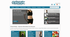 Desktop Screenshot of chunkfitness.com